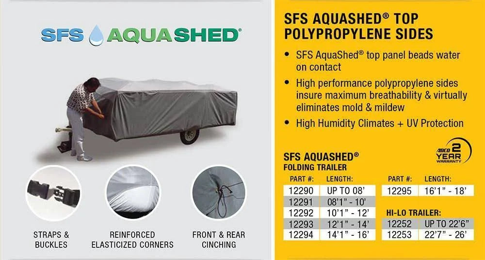 Pop-Up Trailer Cover S800