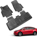 Tesla Model Y Trunk Mat Floor Mats Cargo Liner (Four Trunk Mats + Floor Mats) S362