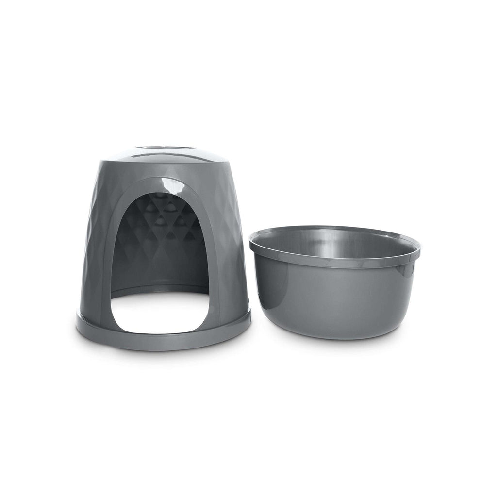 Geometric Covered Cat Litter Box V6653