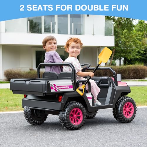 12V 2-Seater Ride on Car with Remote Control H754