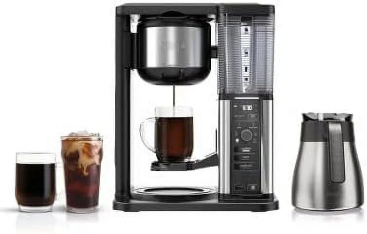 Hot & Iced Single Serve or Drip Coffee System 10 Cup W401