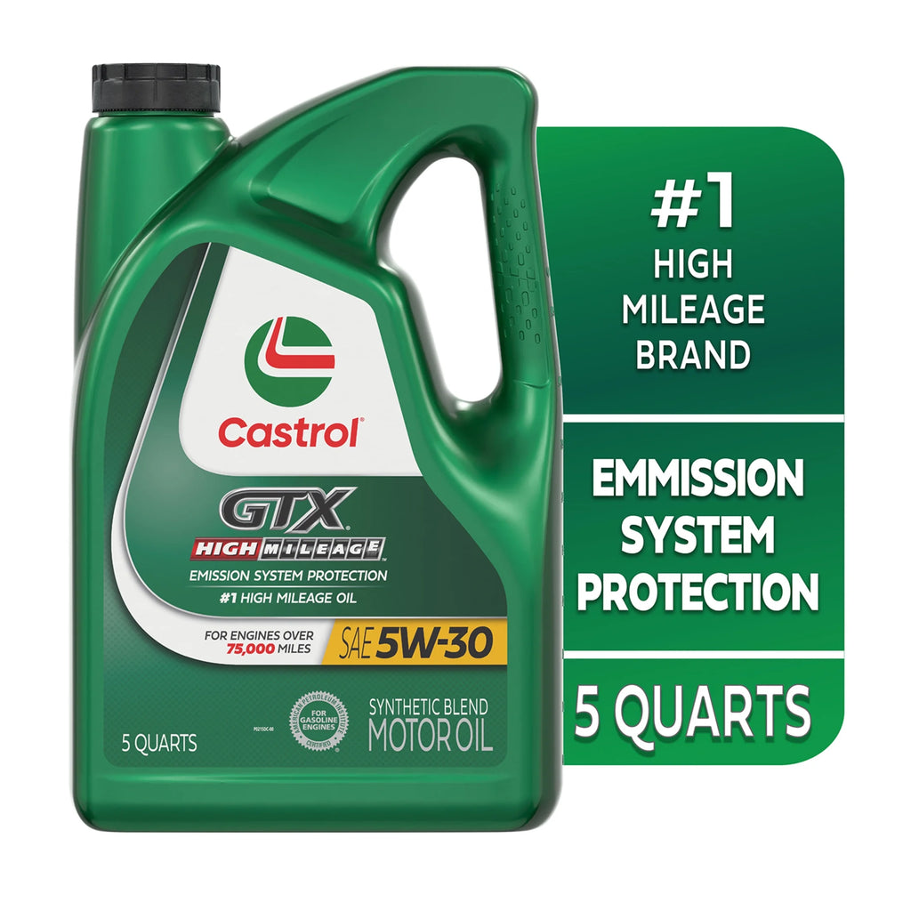 5W-30 Synthetic Blend Motor Oil, 5 Quarts V42226