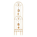 Wrought Iron Garden Trellis Arch 10" x 35" O804179