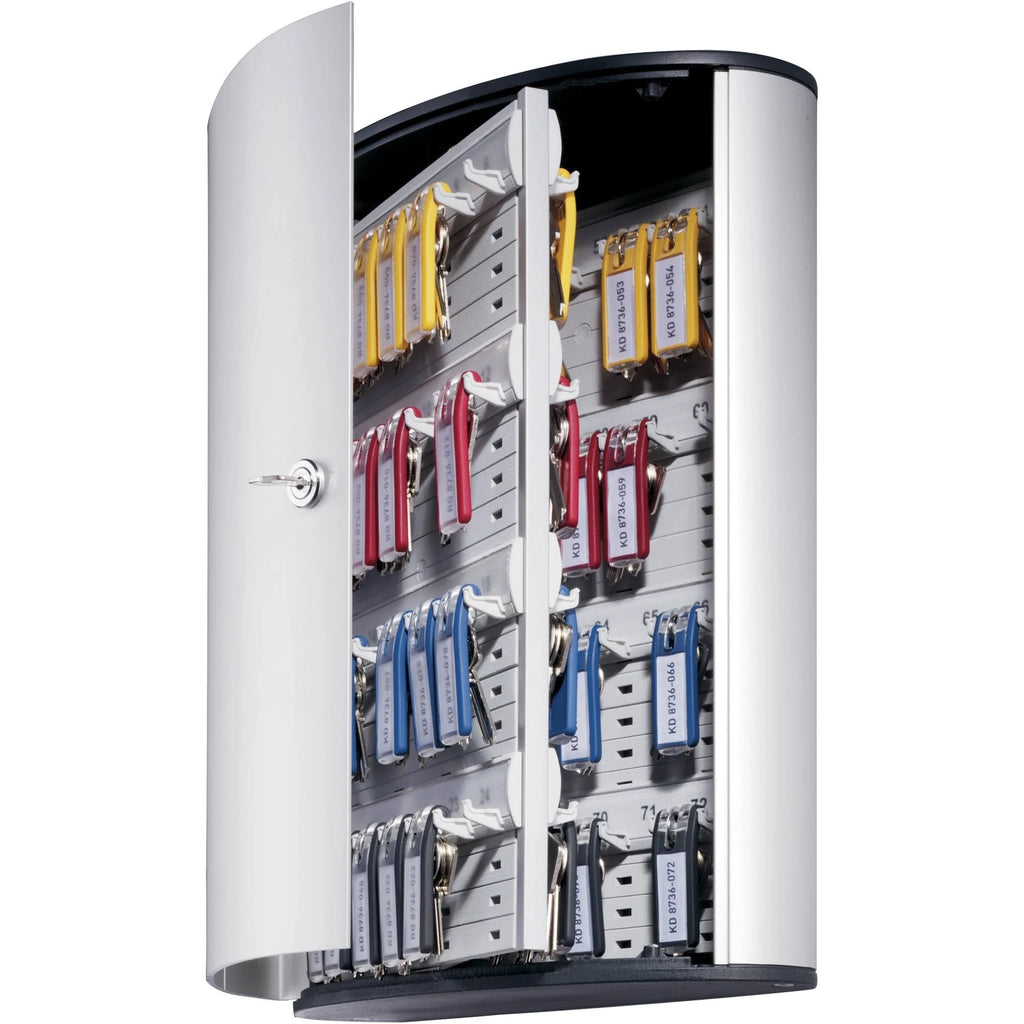 72-Key Brushed Aluminum Key Cabinet G708