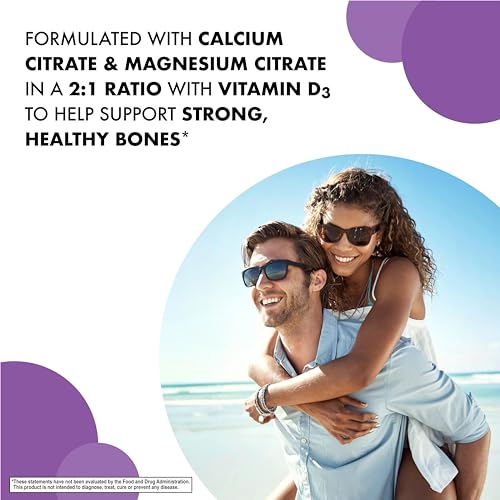 Liquid Calcium Citrate Magnesium Citrate Vitamin D3 Raspberry Flavor 16 Fl Oz C63652