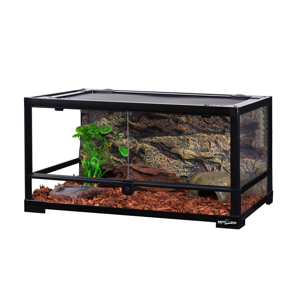 24 x 18 x 12.6 in. Reptile Glass Terrarium with Double Hinge Door X17294
