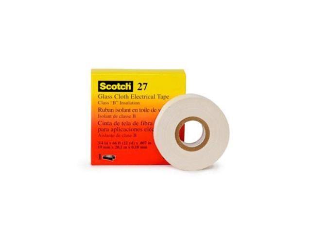 White Glass Cloth Electrical Tape 2 Pack Q8612