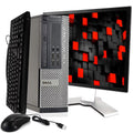 Intel Quad-Core i5 Desktop Computer PC, 250GB HDD, 16GB DDR3 RAM, Windows 10 Pro, 19in Monitor, USB Keyboard and Mouse B356093