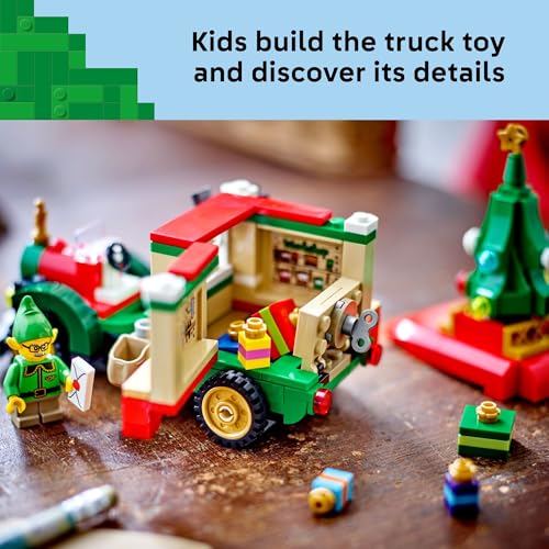 Santa’s Delivery Truck Building Toy E964