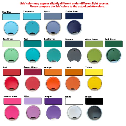 Replacement Lid for Coffee Mug & Tea Cup, 10oz / 12oz / 16oz P198174