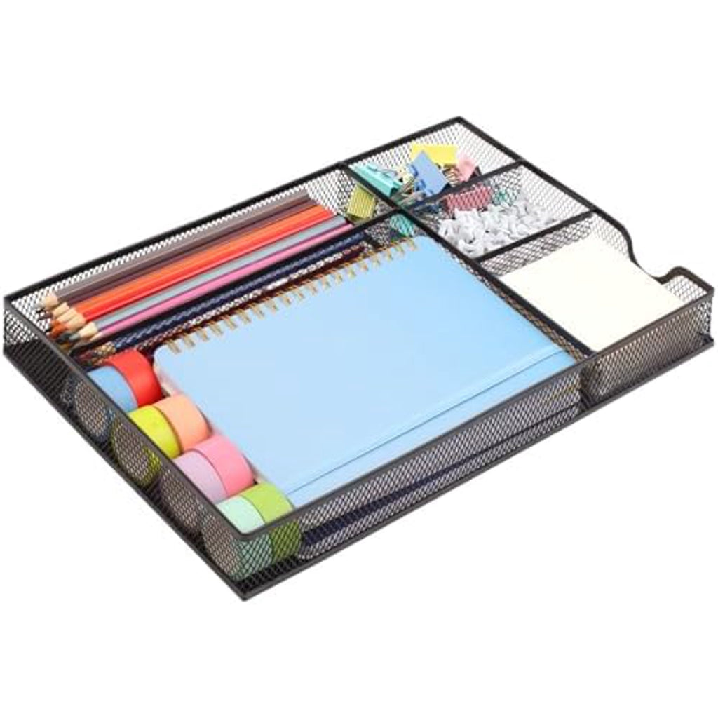 5 Grid Metal Mesh Drawer Organizer E399