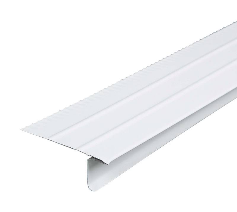 White Aluminum Roof Drip Edge H347