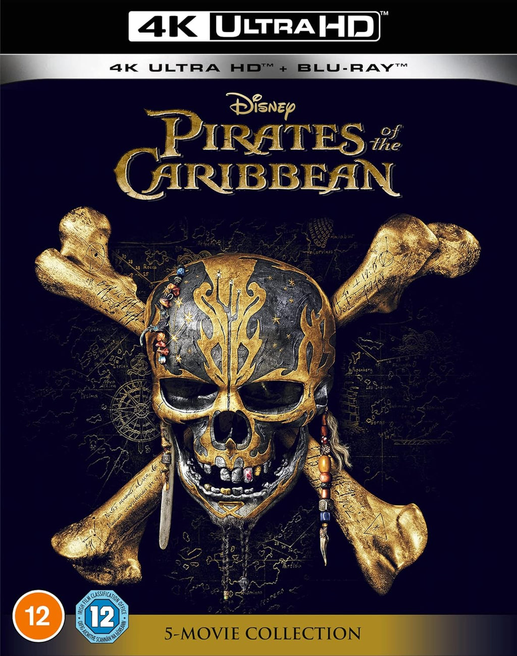 Pirates of The Caribbean 1-5 UHD Steelbook X841