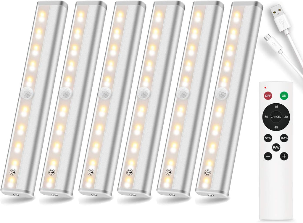 Under Cabinet Lighting 3 Colors 6 Pack B1445