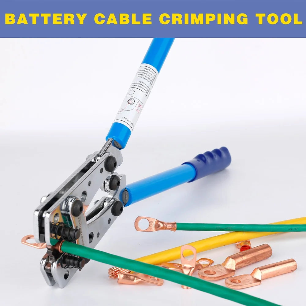 Battery Cable Lug Crimping Tool for AWG 10 8 6 4 2 1/0 A638857