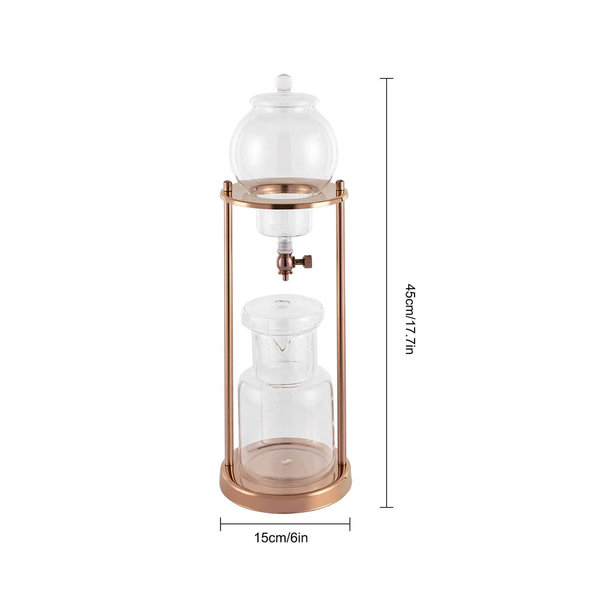 Gold Cold Brew Coffee Maker 600ml F969