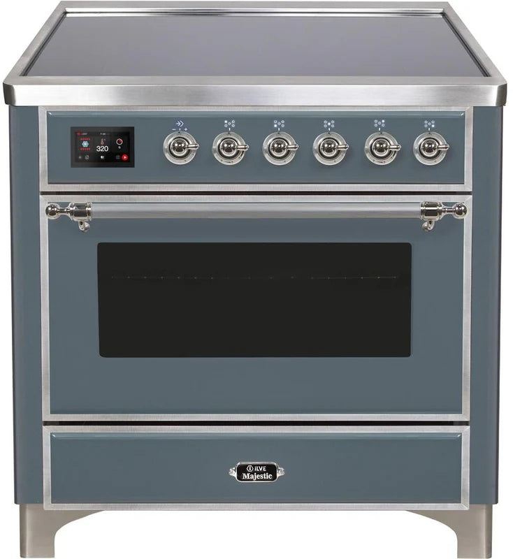 Blue Grey 36 Induction Range with Electric Oven P501163