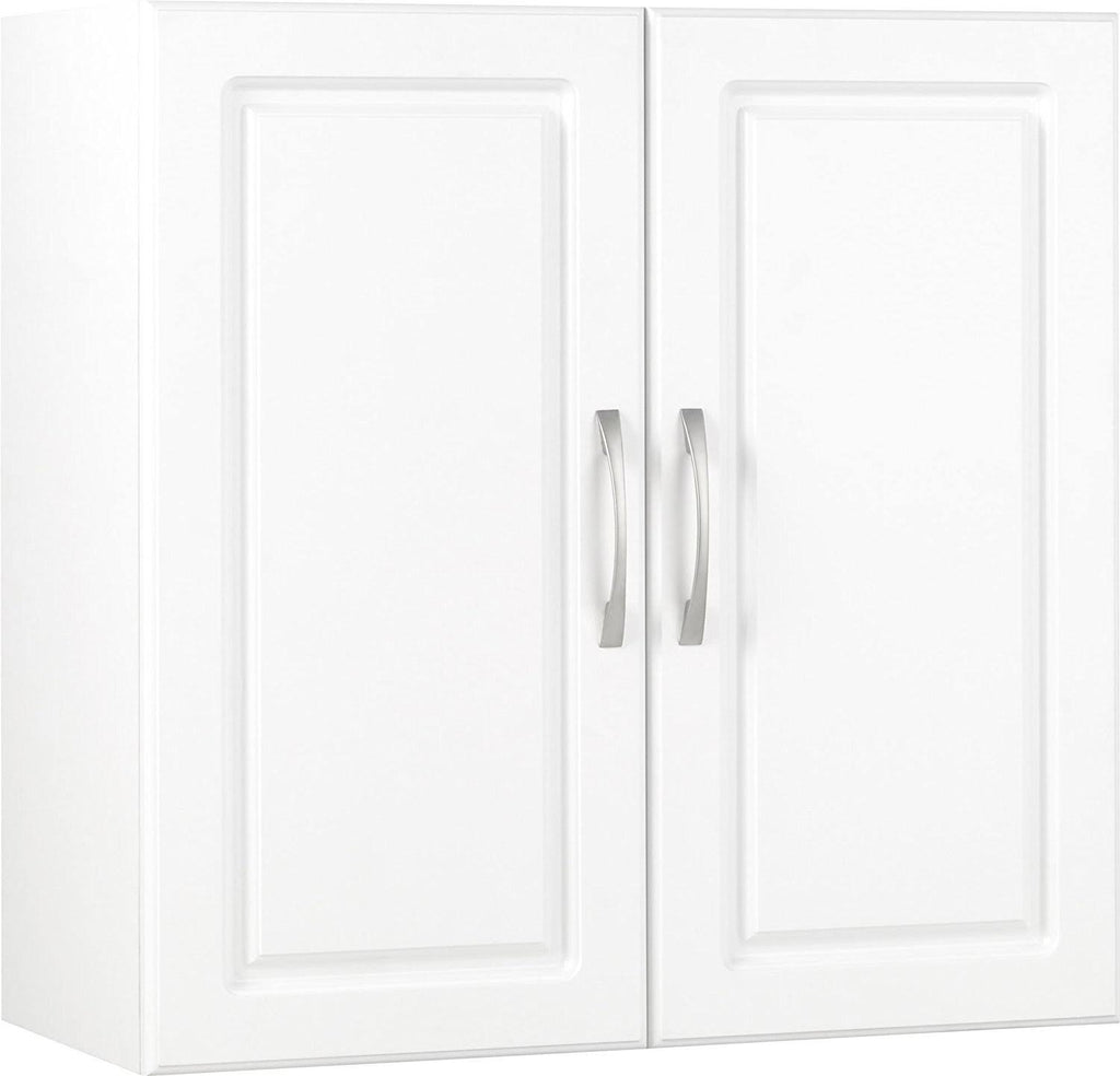 White Stipple Wall Cabinet I552
