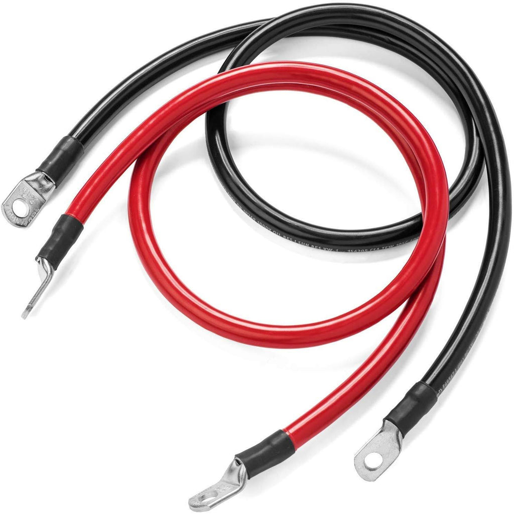 5ft 4/0 AWG Battery Inverter Cables S11555
