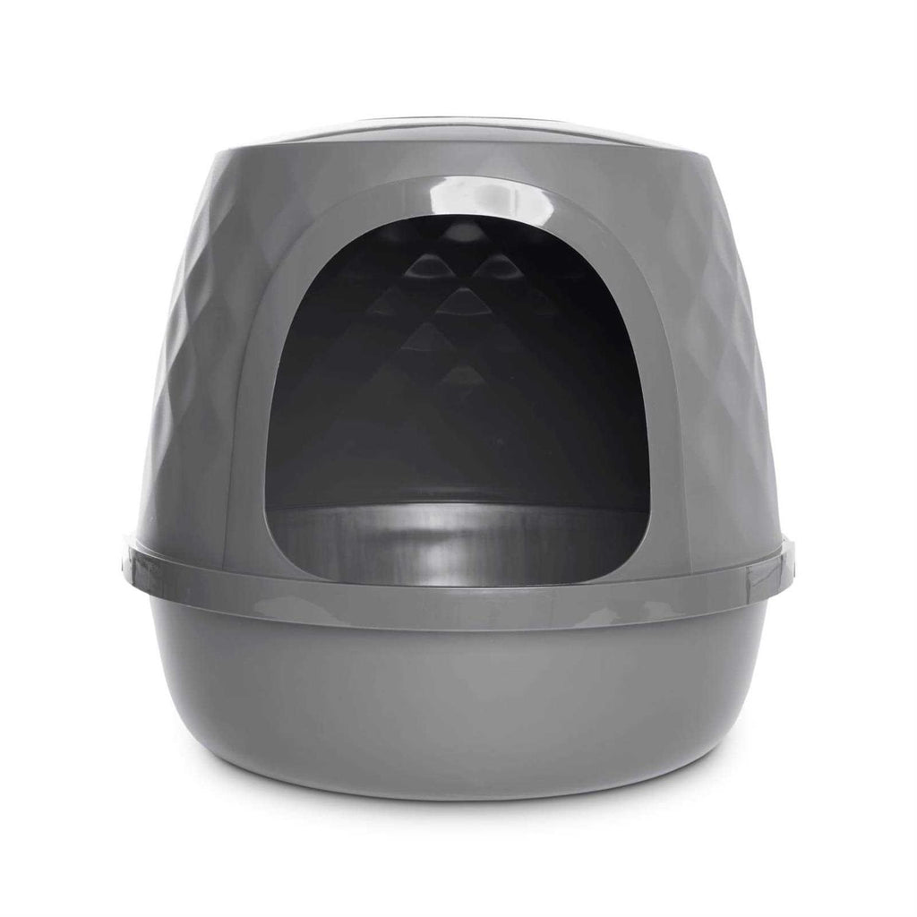 Geometric Covered Cat Litter Box V6653