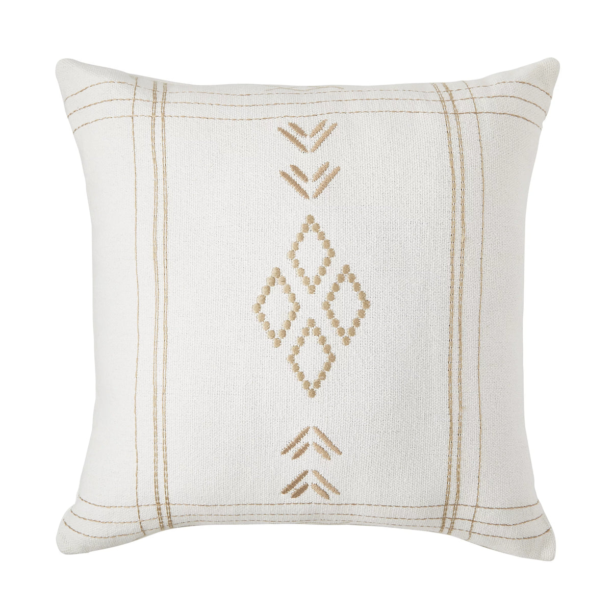 Beige Cactus 20 x 20 Pillow U878657