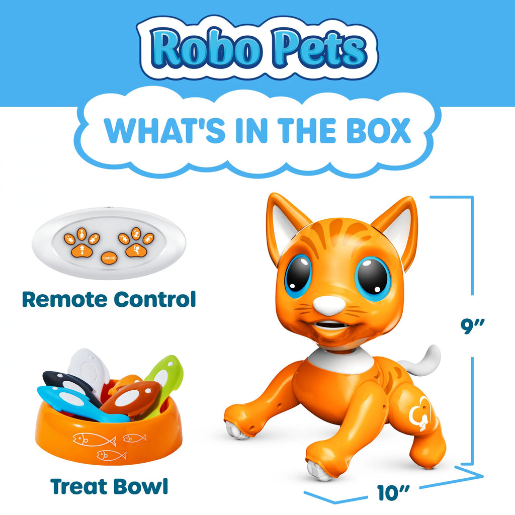 Robot Cat Toy with Hand Motion Gestures X853