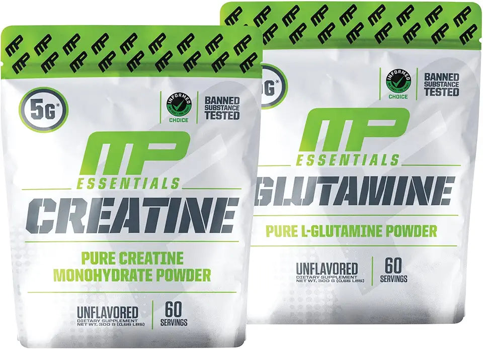 Creatine Monohydrate & L-Glutamine V829626