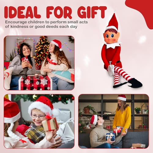 12 Inch Boy & Girl Christmas Elf Figures V58513