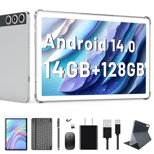10 inch 128GB Storage 14GB RAM Android 14 Tablet O6847