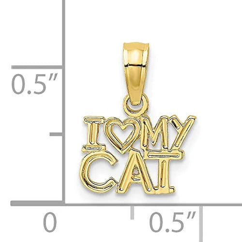 10K Yellow Gold Charm E85991