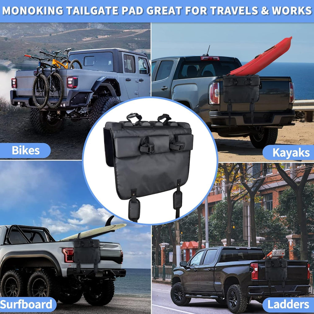 Tailgate Bike Pads with Tool Pocket, 21" Wide Pack of 2 N902943