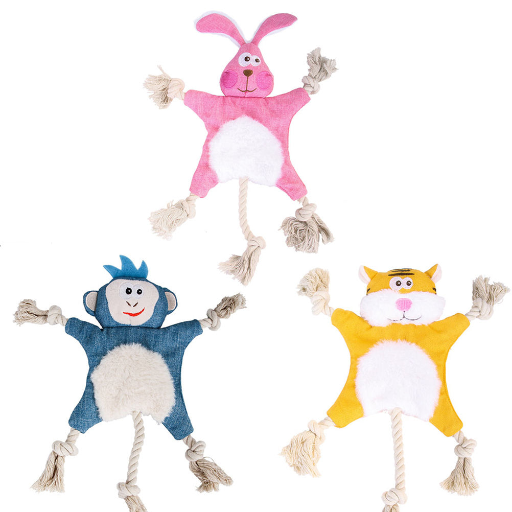 Adorable Plush Doll Sound Toy for Pet C859