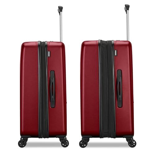 Black 3 Piece Hardshell Spinner Luggage Set W9232