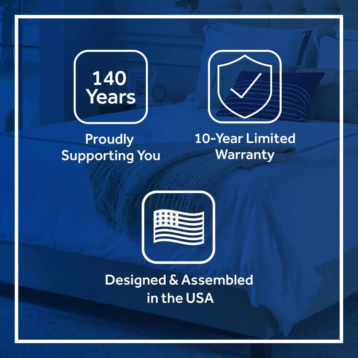 10 Inch Hybrid Queen Mattress C36850