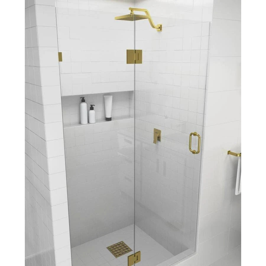 40x22 x 78x22 Hinged Frameless Shower Door O858670