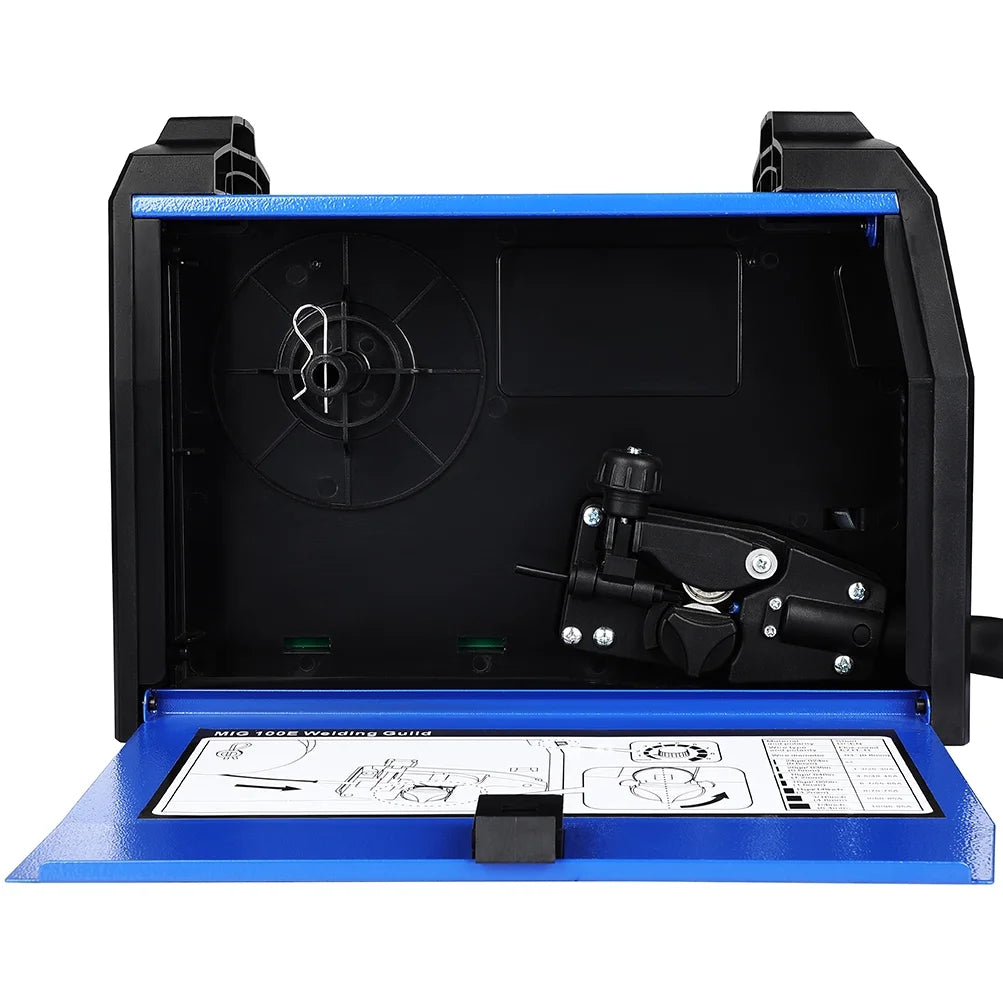 MIG Welder Machine, 110V/120V, 30-90Amp, Gasless Core Wire, Adjustable Speed Control W79690