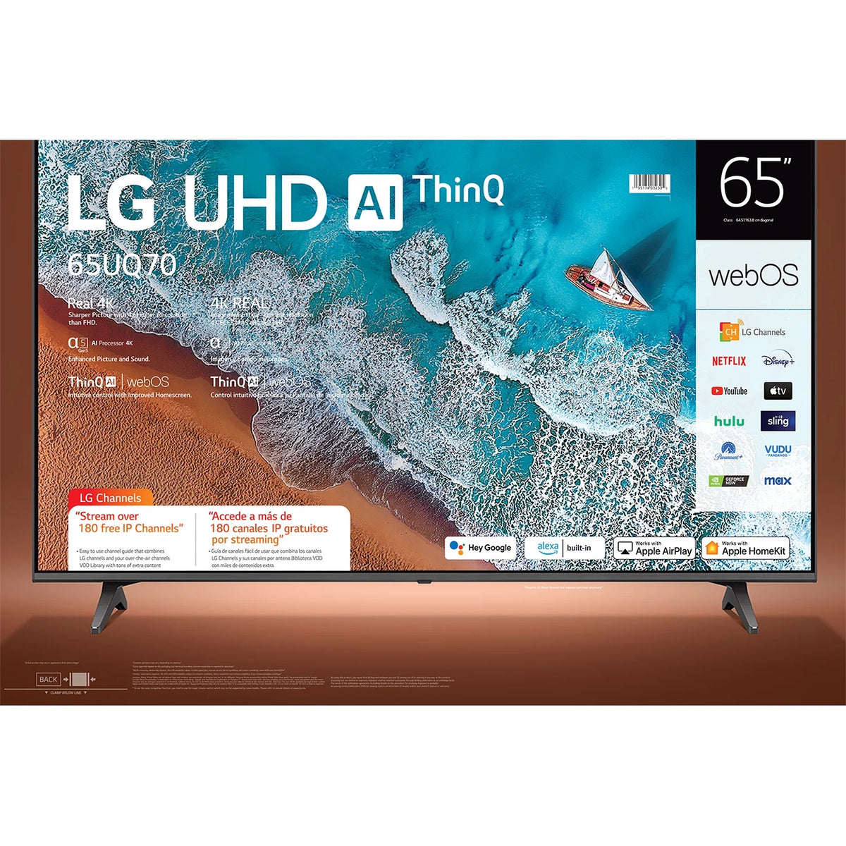 65" 4K UHD Smart TV T96690