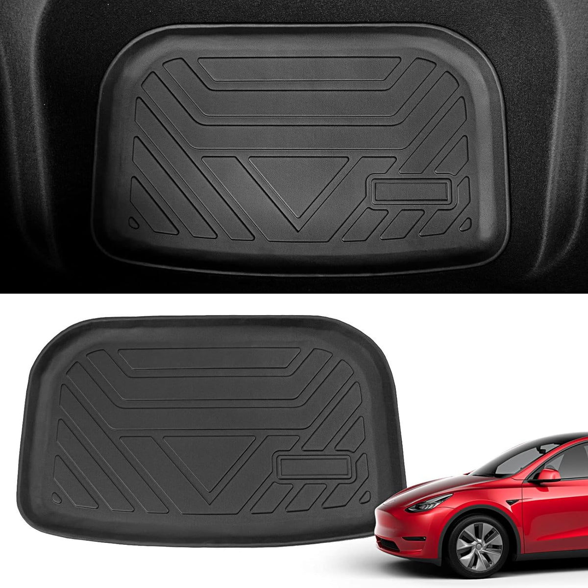 Tesla Model Y Trunk Mat Floor Mats Cargo Liner (Four Trunk Mats + Floor Mats) S362