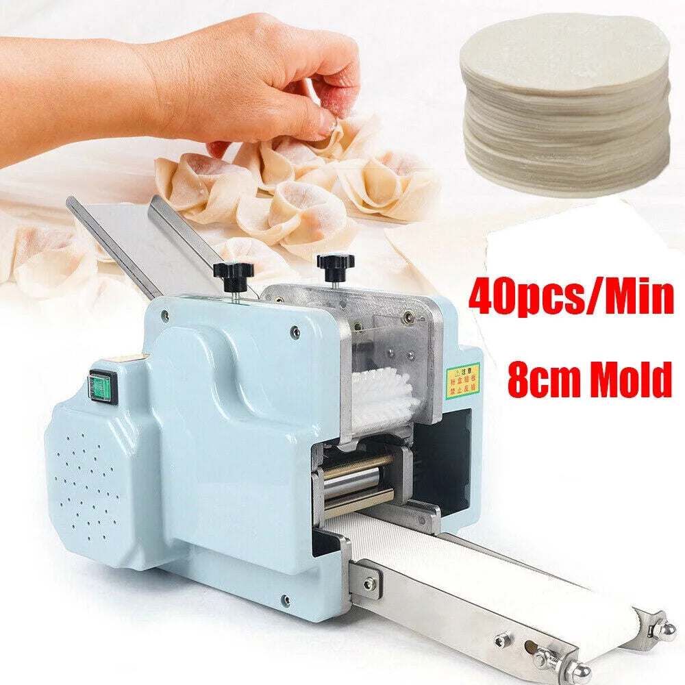 Commercial Electric Dough Processing Maker Dumpling Skin Machine 3.15” Mold 110V O23660