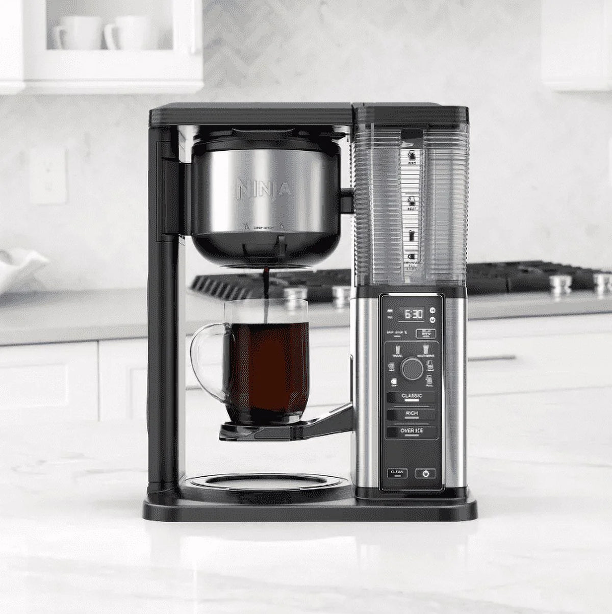 Hot & Iced Single Serve or Drip Coffee System 10 Cup W401