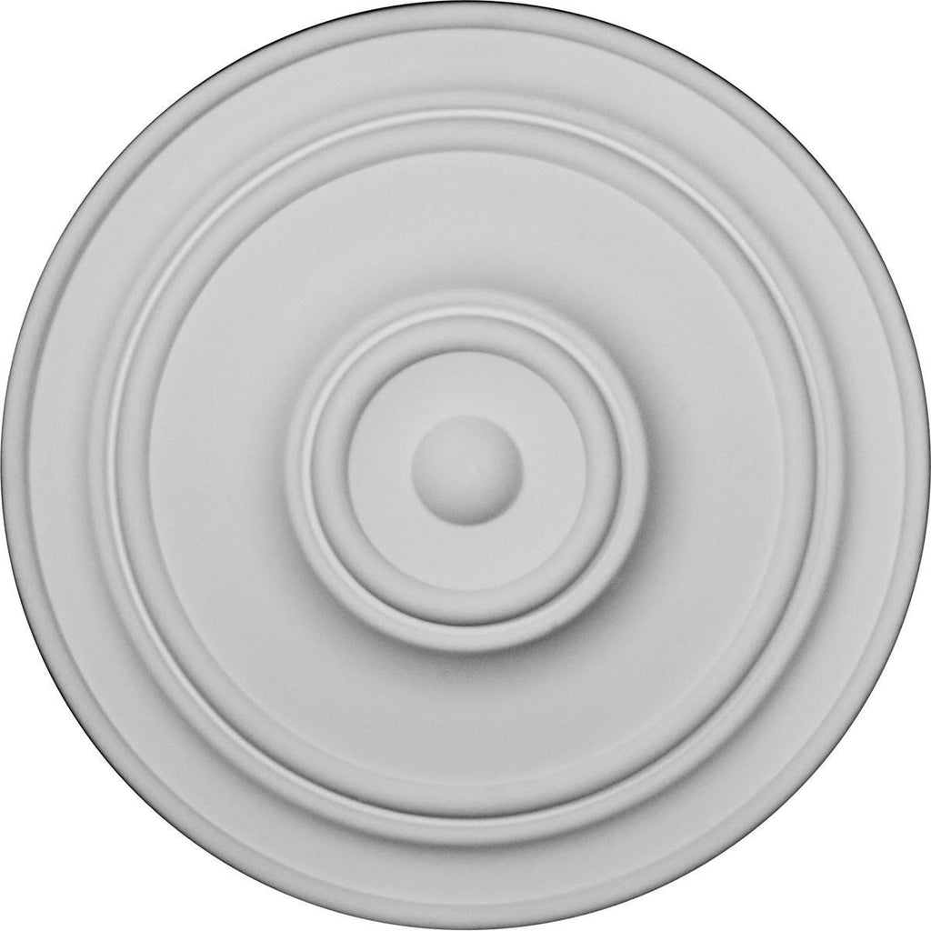 Classic Ceiling Medallion, Hand-Painted Golden Oak S278