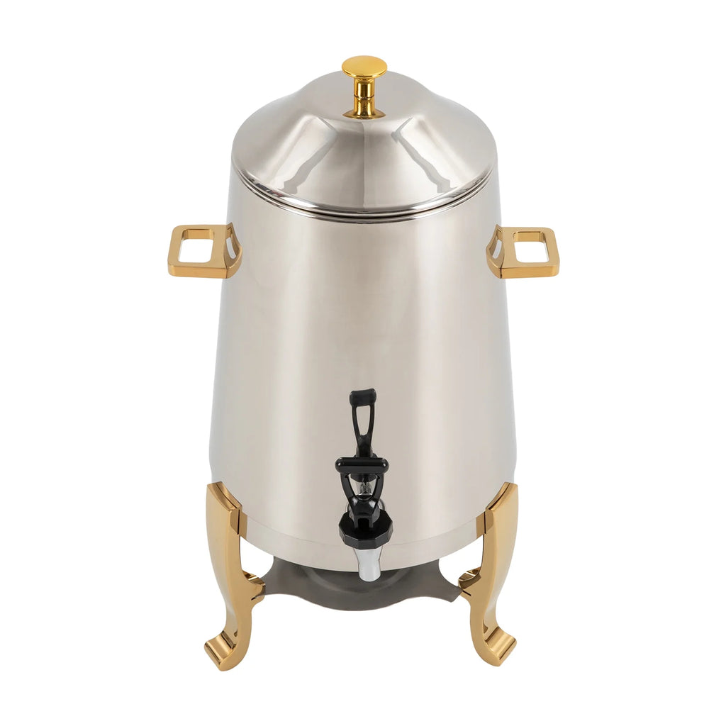 Heatable Stainless Steel Hot Beverage Dispenser with Spigot 13L V152506