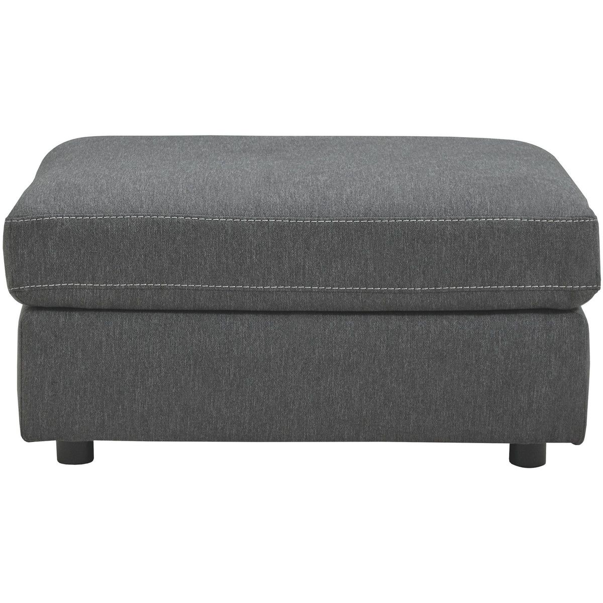 Charcoal Oversized Accent Ottoman H9049