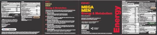 Mega Men Energy and Metabolism Vitapak Program U937