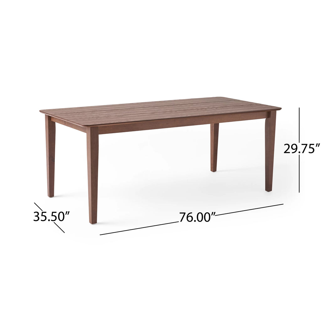 Rectangular 8 Seat Farmhouse Dining Table V42756