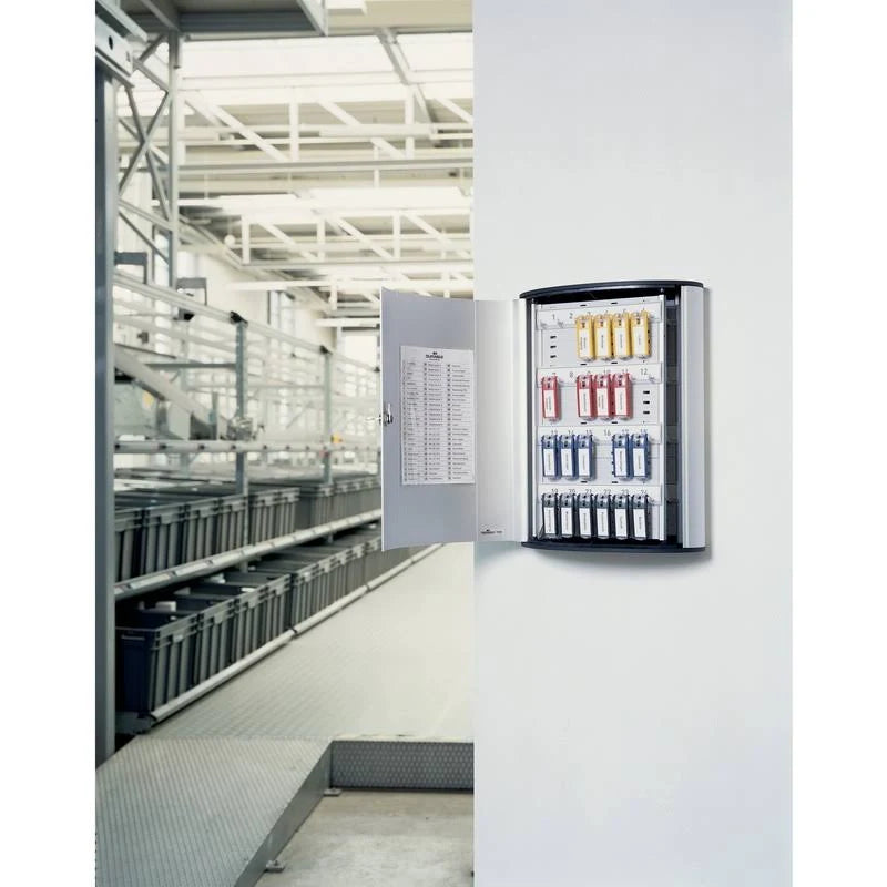 72-Key Brushed Aluminum Key Cabinet G708